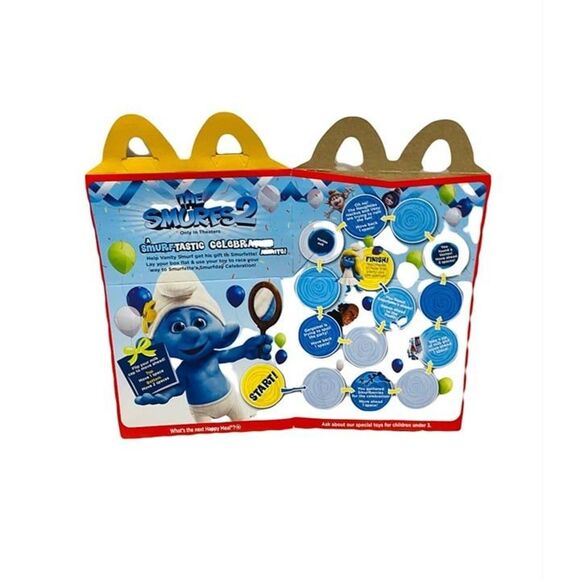 2013 McDonald's Smurfs 2 Happy Meal Box for collectors - Picture 1 of 5